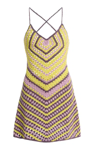 Akoia Swim Exclusive Multicolored Cotton Mini Dress | Thumbnail 6 Akoia Swim Exclusive Multicolored Cotton Mini Dress | Thumbnail 6
