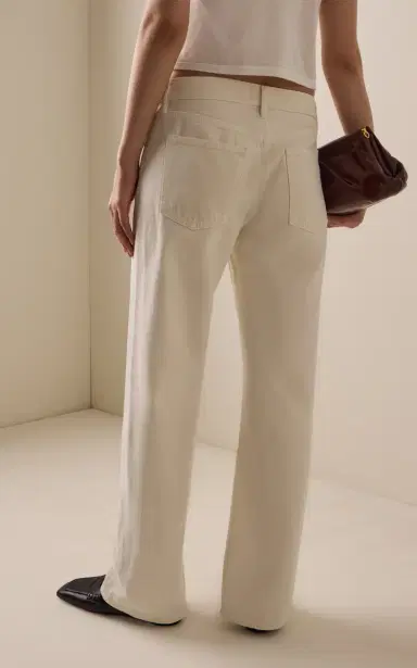 FRAME The Saturday Rigid Low-Rise Straight-Leg Jeans | Thumbnail 4 FRAME The Saturday Rigid Low-Rise Straight-Leg Jeans | Thumbnail 4