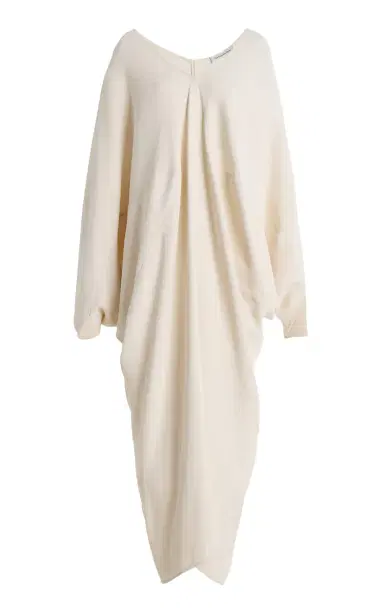 The Frankie Shop Lilia Crepe Maxi Kaftan Dress | Thumbnail 1 The Frankie Shop Lilia Crepe Maxi Kaftan Dress | Thumbnail 1