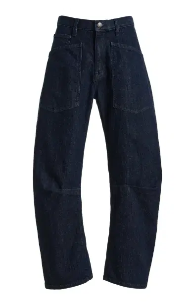 Nili Lotan Shon Rigid Mid-Rise Wide-Leg Jeans | Thumbnail 1 Nili Lotan Shon Rigid Mid-Rise Wide-Leg Jeans | Thumbnail 1