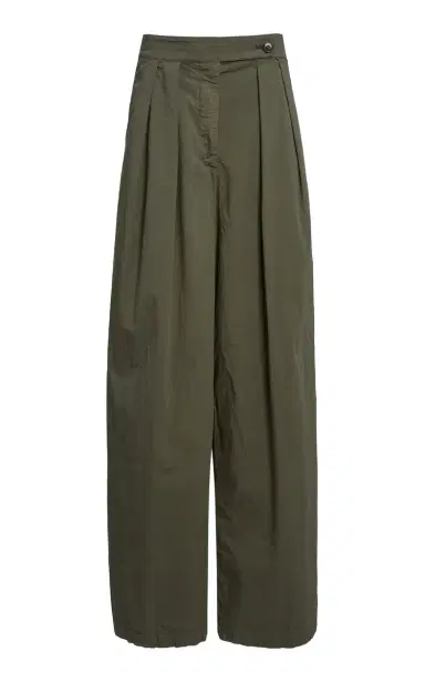 Dries Van Noten Pamplona Cotton-Blend Wide-Leg Pants | Thumbnail 1 Dries Van Noten Pamplona Cotton-Blend Wide-Leg Pants | Thumbnail 1