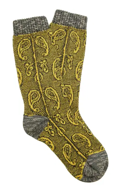 Dries Van Noten Paisley-Jacquard Wool Socks | Thumbnail 3 Dries Van Noten Paisley-Jacquard Wool Socks | Thumbnail 3