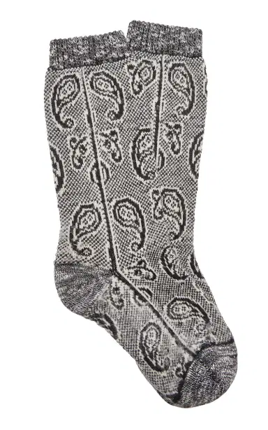 Dries Van Noten Paisley-Jacquard Wool Socks | Thumbnail 2 Dries Van Noten Paisley-Jacquard Wool Socks | Thumbnail 2