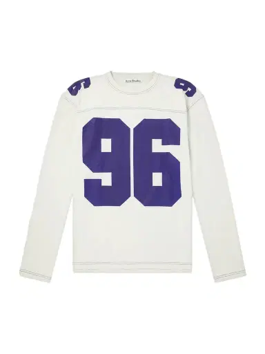 Acne Studios Exfold Printed Cotton-Jersey T-Shirt - Men | Thumbnail 1 Acne Studios Exfold Printed Cotton-Jersey T-Shirt - Men | Thumbnail 1