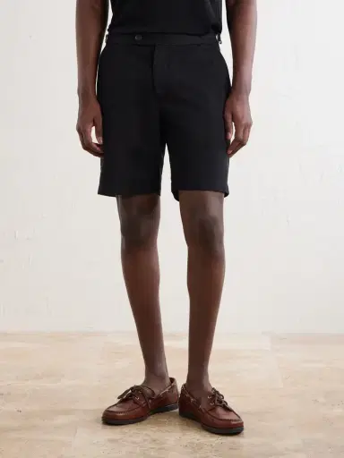 MR P. Straight-Leg Cotton And Linen-Blend Bermuda Shorts - Men | Thumbnail 3 MR P. Straight-Leg Cotton And Linen-Blend Bermuda Shorts - Men | Thumbnail 3