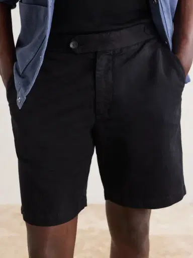MR P. Straight-Leg Cotton And Linen-Blend Bermuda Shorts - Men | Thumbnail 5 MR P. Straight-Leg Cotton And Linen-Blend Bermuda Shorts - Men | Thumbnail 5
