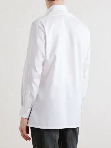 Charvet Cotton-Herringbone Shirt - Men | Thumbnail 4 Charvet Cotton-Herringbone Shirt - Men | Thumbnail 4