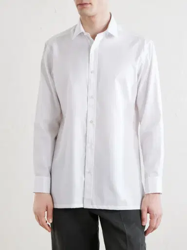 Charvet Cotton-Herringbone Shirt - Men | Thumbnail 5 Charvet Cotton-Herringbone Shirt - Men | Thumbnail 5