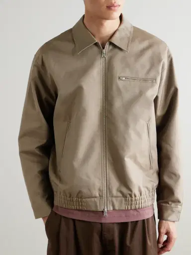 NN07 Gideon 80038 Organic Cotton-Twill Blouson Jacket - Men | Thumbnail 3 NN07 Gideon 80038 Organic Cotton-Twill Blouson Jacket - Men | Thumbnail 3