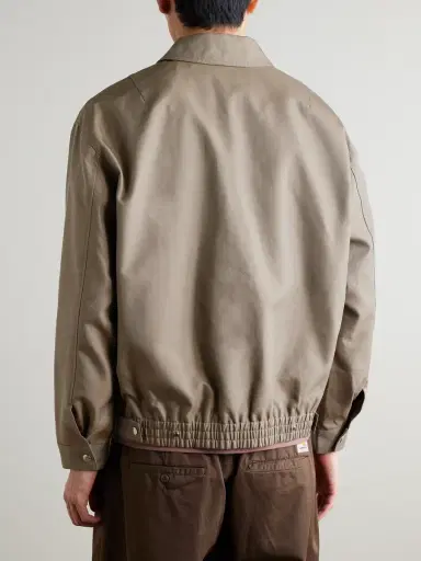 NN07 Gideon 80038 Organic Cotton-Twill Blouson Jacket - Men | Thumbnail 4 NN07 Gideon 80038 Organic Cotton-Twill Blouson Jacket - Men | Thumbnail 4