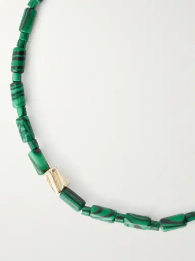 LUIS MORAIS 14-Karat Gold Agate Beaded Bracelet - Men | Thumbnail 4 LUIS MORAIS 14-Karat Gold Agate Beaded Bracelet - Men | Thumbnail 4