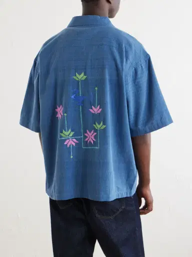 Kardo Rohit Embroidered Cotton Shirt - Men | Thumbnail 4 Kardo Rohit Embroidered Cotton Shirt - Men | Thumbnail 4