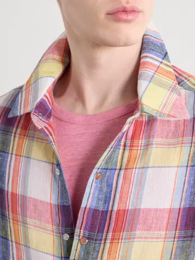 God’s True Cashmere Signature Linen T-Shirt - Men | Thumbnail 5 God’s True Cashmere Signature Linen T-Shirt - Men | Thumbnail 5