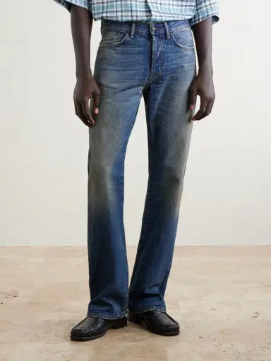 Acne Studios Straight-Leg Cotton Jeans - Men | Thumbnail 3 Acne Studios Straight-Leg Cotton Jeans - Men | Thumbnail 3