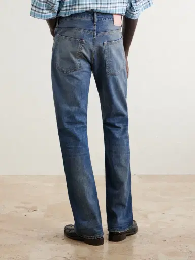 Acne Studios Straight-Leg Cotton Jeans - Men | Thumbnail 4 Acne Studios Straight-Leg Cotton Jeans - Men | Thumbnail 4