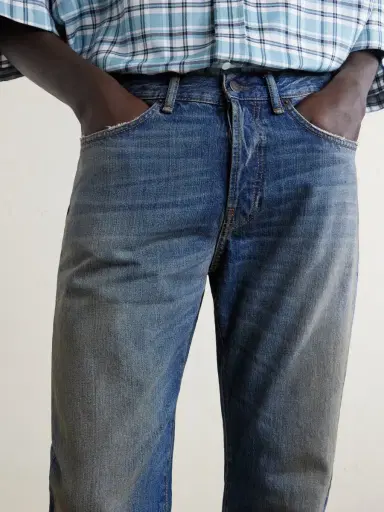 Acne Studios Straight-Leg Cotton Jeans - Men | Thumbnail 5 Acne Studios Straight-Leg Cotton Jeans - Men | Thumbnail 5