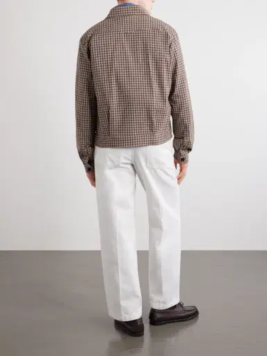Oliver Spencer Witley Checked Cotton-Blend Jacket - Men | Thumbnail 4 Oliver Spencer Witley Checked Cotton-Blend Jacket - Men | Thumbnail 4