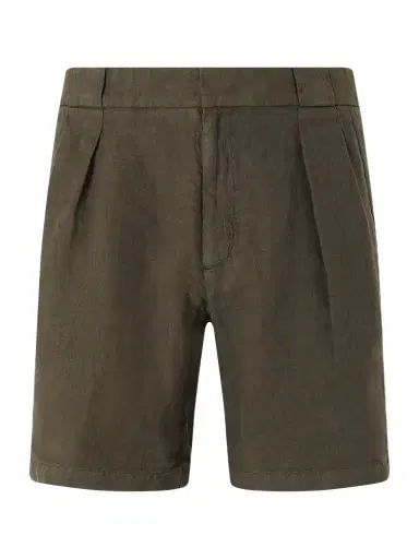 MR P. Straight-Leg Pleated Linen Shorts - Men | Thumbnail 1 MR P. Straight-Leg Pleated Linen Shorts - Men | Thumbnail 1