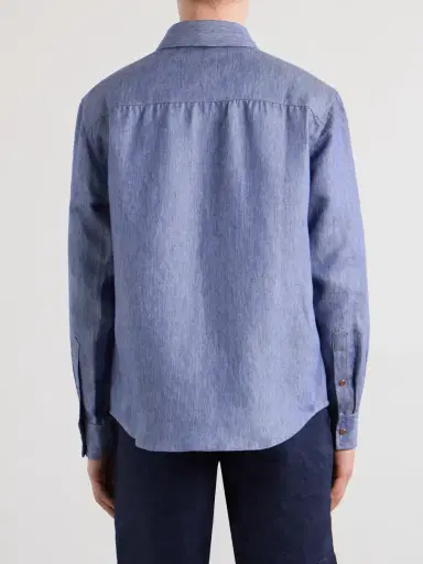God’s True Cashmere Linen Shirt - Men | Thumbnail 4 God’s True Cashmere Linen Shirt - Men | Thumbnail 4