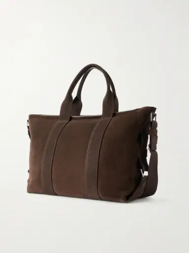 Métier Racer Suede Tote Bag - Men | Thumbnail 4 Métier Racer Suede Tote Bag - Men | Thumbnail 4