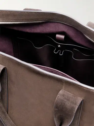 Métier Racer Suede Tote Bag - Men | Thumbnail 6 Métier Racer Suede Tote Bag - Men | Thumbnail 6