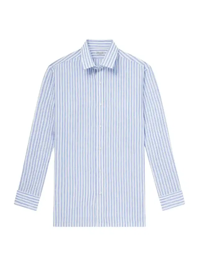 Striped Linen Shirt - Men Striped Linen Shirt - Men