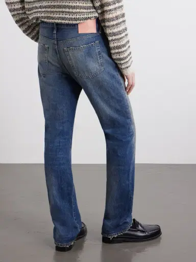 Acne Studios Straight-Leg Cotton Jeans - Men | Thumbnail 4 Acne Studios Straight-Leg Cotton Jeans - Men | Thumbnail 4