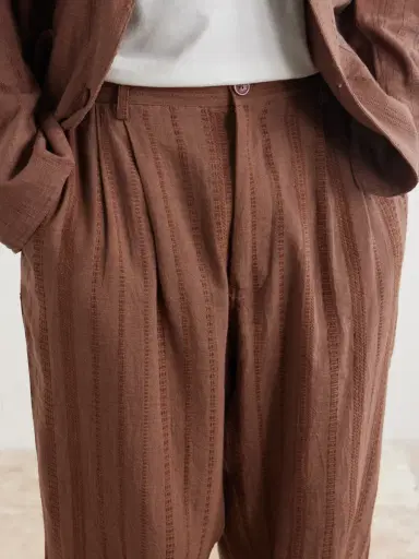 Kardo Antonio Straight-Leg Striped Cotton-Canvas Trousers - Men | Thumbnail 5 Kardo Antonio Straight-Leg Striped Cotton-Canvas Trousers - Men | Thumbnail 5