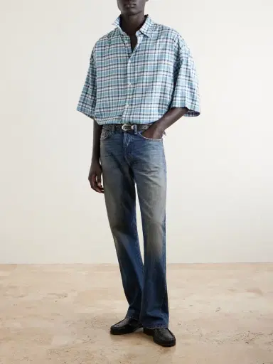 Acne Studios Checked Woven Shirt - Men | Thumbnail 2 Acne Studios Checked Woven Shirt - Men | Thumbnail 2