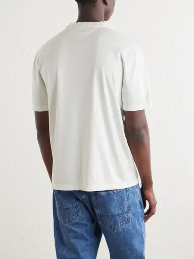 Canali Cotton-Jersey T-Shirt - Men | Thumbnail 4 Canali Cotton-Jersey T-Shirt - Men | Thumbnail 4