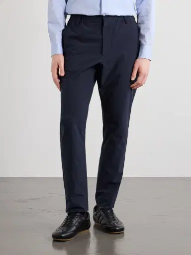 NN07 Billie 10038 Straight-Leg Seersucker Drawstring Trousers - Men | Thumbnail 3 NN07 Billie 10038 Straight-Leg Seersucker Drawstring Trousers - Men | Thumbnail 3