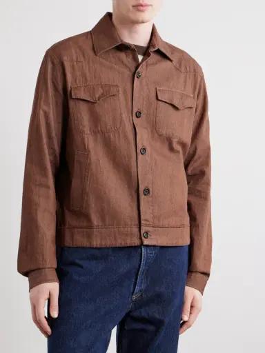 Oliver Spencer Witley Organic Cotton Jacket - Men | Thumbnail 3 Oliver Spencer Witley Organic Cotton Jacket - Men | Thumbnail 3