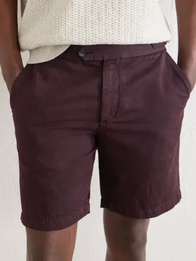 MR P. Straight-Leg Cotton And Linen-Blend Bermuda Shorts - Men | Thumbnail 5 MR P. Straight-Leg Cotton And Linen-Blend Bermuda Shorts - Men | Thumbnail 5
