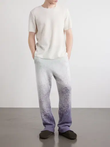 God’s True Cashmere Ombre Straight-Leg Cashmere Trousers - Men | Thumbnail 2 God’s True Cashmere Ombre Straight-Leg Cashmere Trousers - Men | Thumbnail 2
