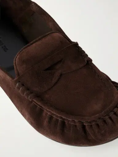 Acne Studios Bojan Folding Suede Loafers - Men | Thumbnail 5 Acne Studios Bojan Folding Suede Loafers - Men | Thumbnail 5