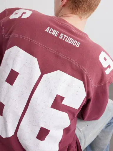 Acne Studios Exfold Printed Cotton-Jersey T-Shirt - Men | Thumbnail 5 Acne Studios Exfold Printed Cotton-Jersey T-Shirt - Men | Thumbnail 5