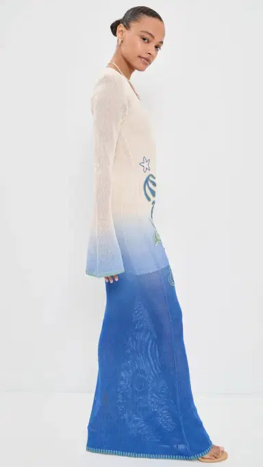 The Wolf Gang alaga Maxi Dress arine | Thumbnail 4 The Wolf Gang alaga Maxi Dress arine | Thumbnail 4