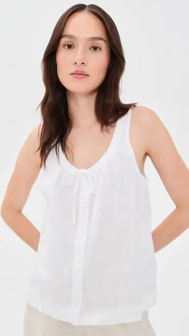 Alex Mill Sydney Top White | Thumbnail 2 Alex Mill Sydney Top White | Thumbnail 2