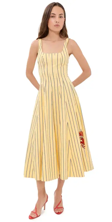 Staud Wells Dress | Thumbnail 1 Staud Wells Dress | Thumbnail 1