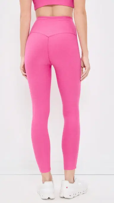 Beyond Yoga Spacedye Streamline 7/8 Leggings Luscious Pink Heather | Thumbnail 3 Beyond Yoga Spacedye Streamline 7/8 Leggings Luscious Pink Heather | Thumbnail 3