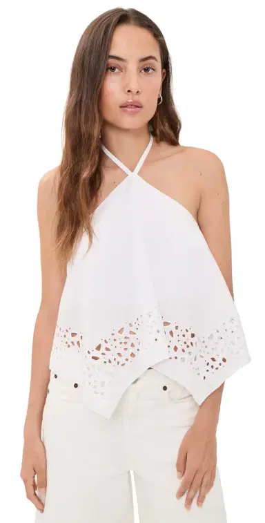 A.L.C. A. .C. Aleia Top White | Thumbnail 1 A.L.C. A. .C. Aleia Top White | Thumbnail 1