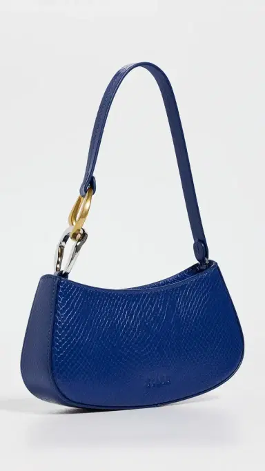 Staud Ollie Shoulder Bag Cobalt One Size | Thumbnail 4 Staud Ollie Shoulder Bag Cobalt One Size | Thumbnail 4