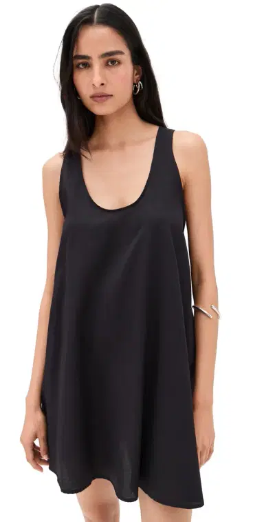 Leset Yoko Mini Tank Dress Black | Thumbnail 1 Leset Yoko Mini Tank Dress Black | Thumbnail 1