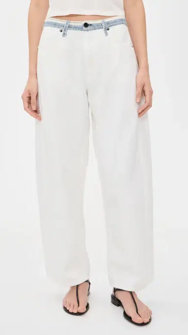ASKK NY Catamaran Jeans White Sashiko | Thumbnail 2 ASKK NY Catamaran Jeans White Sashiko | Thumbnail 2