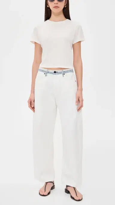 ASKK NY Catamaran Jeans White Sashiko | Thumbnail 5 ASKK NY Catamaran Jeans White Sashiko | Thumbnail 5