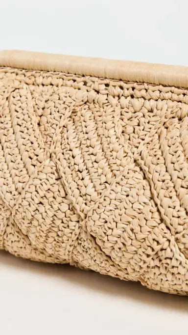 BTB Los Angeles GiGi Frame Clutch Natural One Size | Thumbnail 5 BTB Los Angeles GiGi Frame Clutch Natural One Size | Thumbnail 5