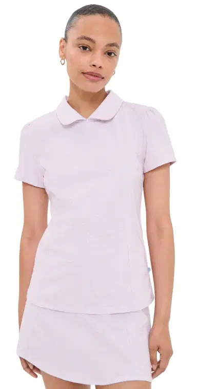 Addison Bay Mayfair Short Sleeve Gingham Top Ballet lippergingham | Thumbnail 1 Addison Bay Mayfair Short Sleeve Gingham Top Ballet lippergingham | Thumbnail 1