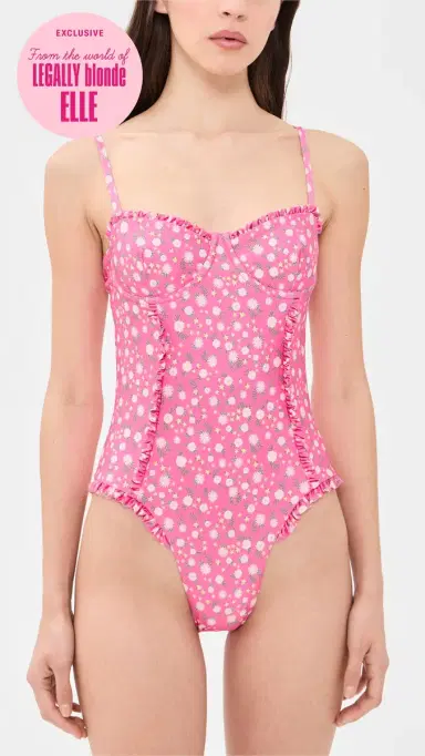 Peixoto Ruby One Piece Cotton Candy eadow | Thumbnail 2 Peixoto Ruby One Piece Cotton Candy eadow | Thumbnail 2