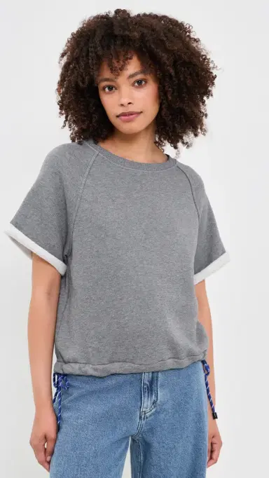 rag & bone Vintage Terry Tee Heather | Thumbnail 2 rag & bone Vintage Terry Tee Heather | Thumbnail 2