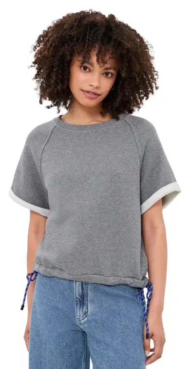 rag & bone Vintage Terry Tee Heather | Thumbnail 1 rag & bone Vintage Terry Tee Heather | Thumbnail 1